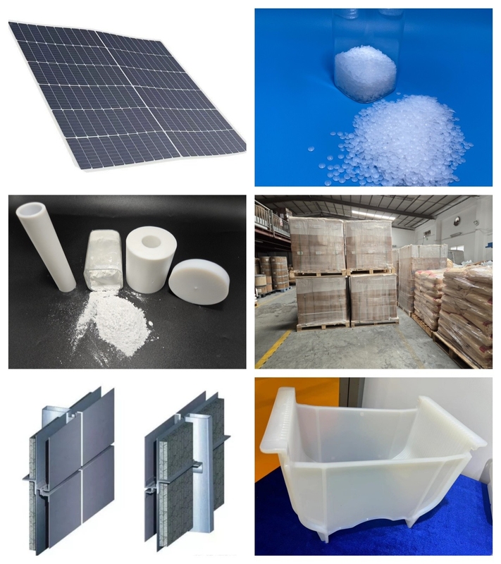 Low Water Absorption PVDF Pellets Uv Resistant With 0.25 W/mK Thermal Conductivity